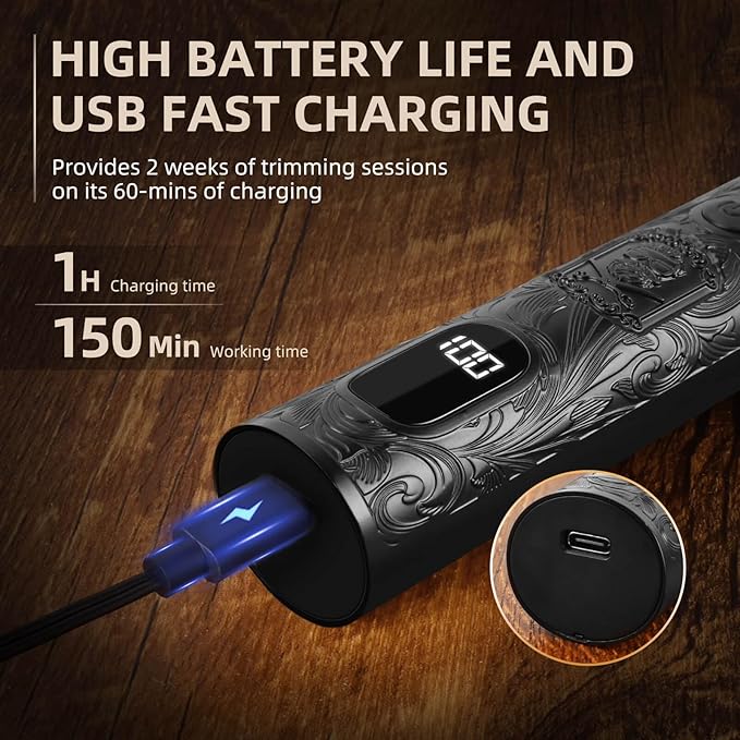 Ufree Beard Trimmer for Men, Electric Razor Shavers, Cordless Hair Clippers