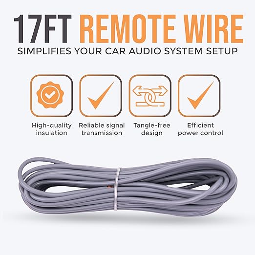 Elite Audio Premium 0 Gauge CCA Amplifier Installation Wiring Amp Kit, 3600