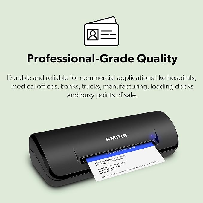 Ambir ImageScan Pro 687-AS Duplex Card Scanner
