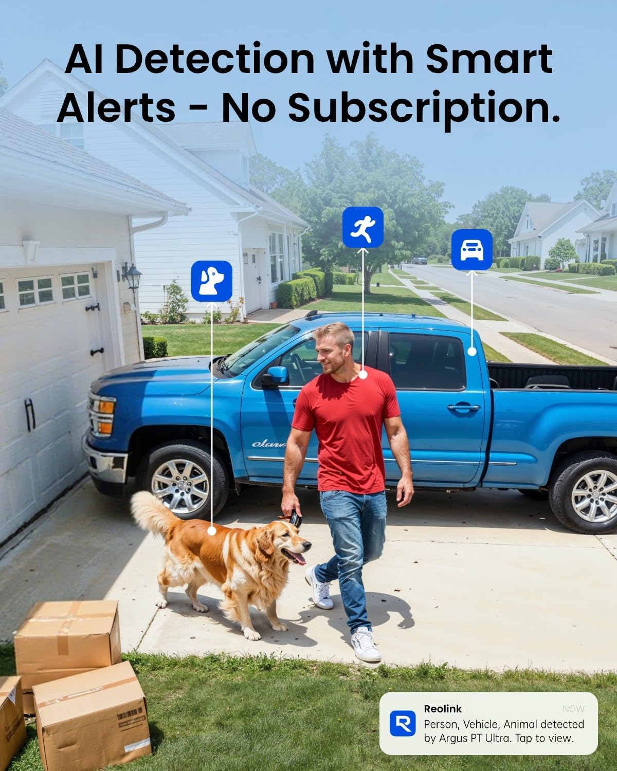 reolink argus pt ultra first 4k solar security, package contents