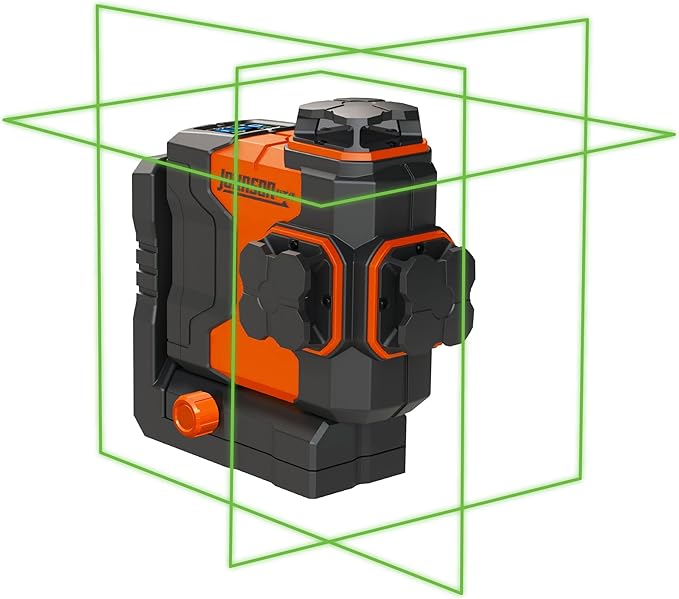 Johnson Level & Tool JLN300-GN3360 Laser Level, Self Leveling, 3x360° Plane