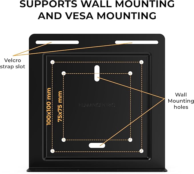 HumanCentric Universal Wall and VESA Mount, Adjustable Strap