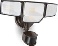 LUTEC 80W 9000LM LED Security Lights Hardwire Motion Sensor Outdoor Lights