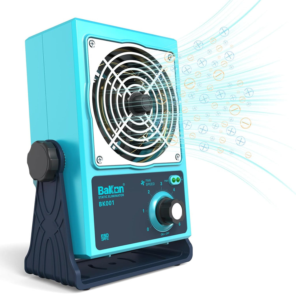 BK001 Ion Blower, Eliminate Static Electricity, Positive and Negative Charge