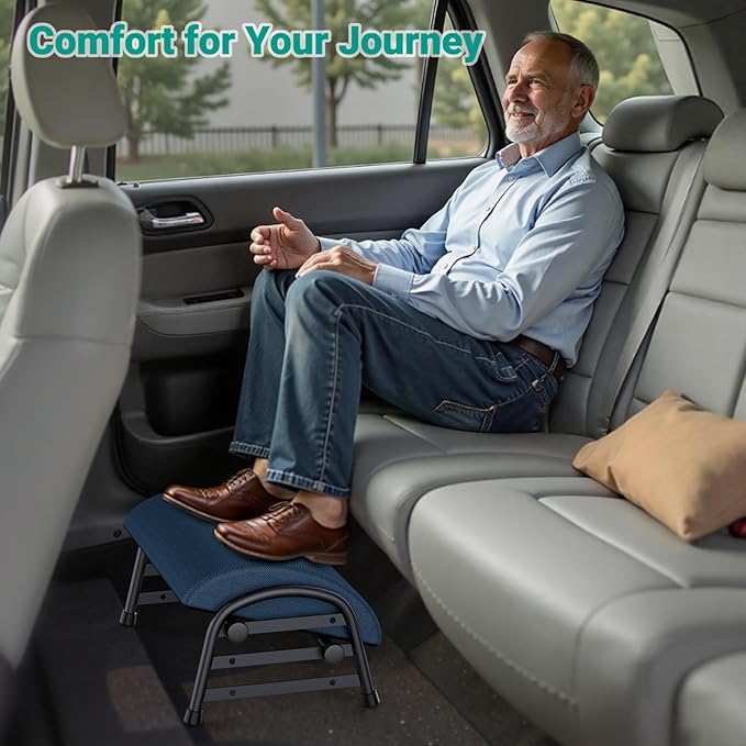 YEASHEIN Adjustable Foot Rest for Under Desk at Work, Ergonomic Under Desk