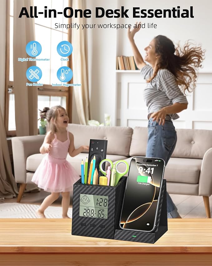 Multifunctional Pen Holder and Organizer