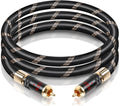 SKW Audiophiles Subwoofer Lock RCA Cable RCA to RCA Multiple Shield