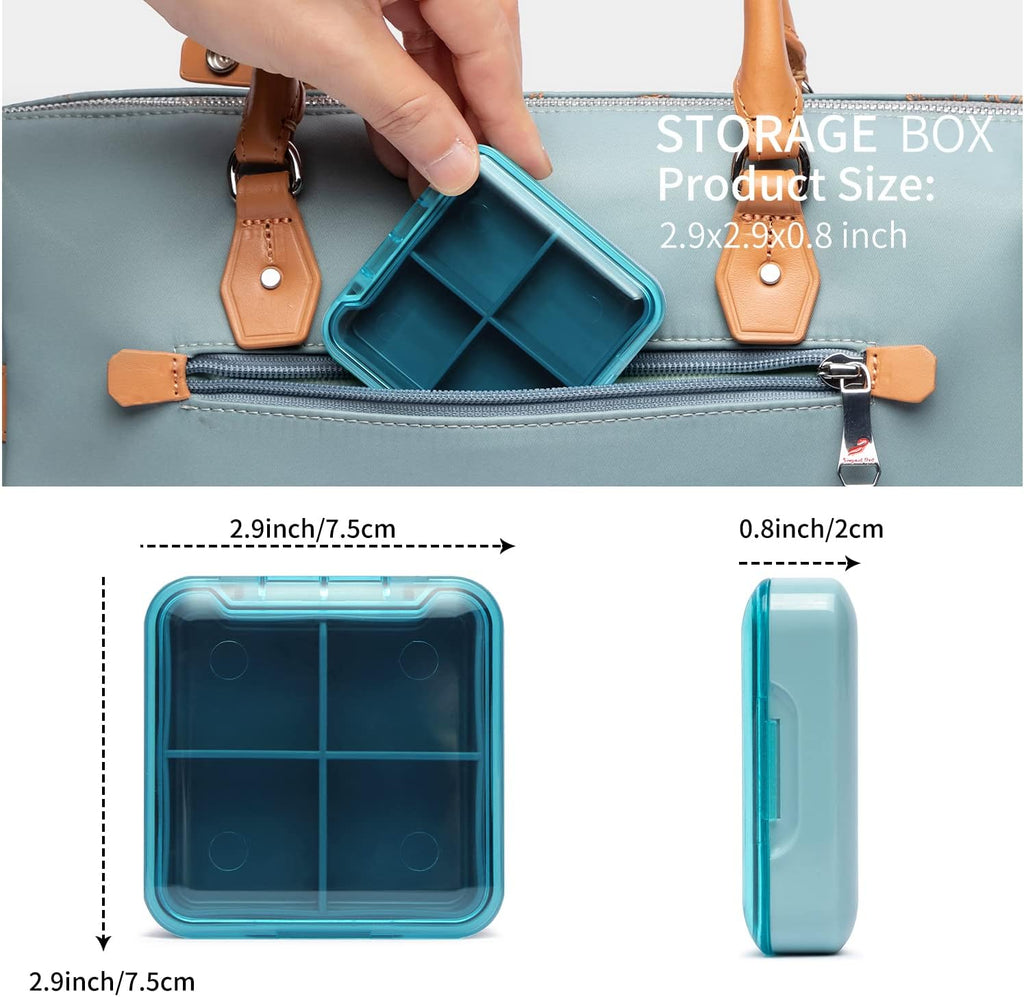 storage lock box with combination lock, lockable medicine showing dimensions