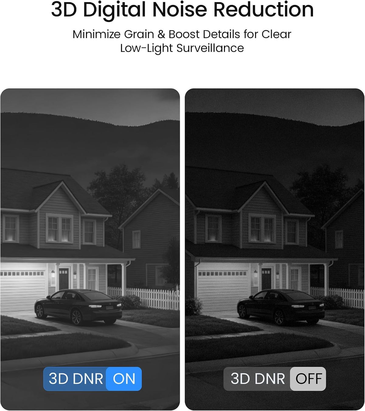 zosi 4 pack hd-tvi 1920tvi 1080p security camera shown in use