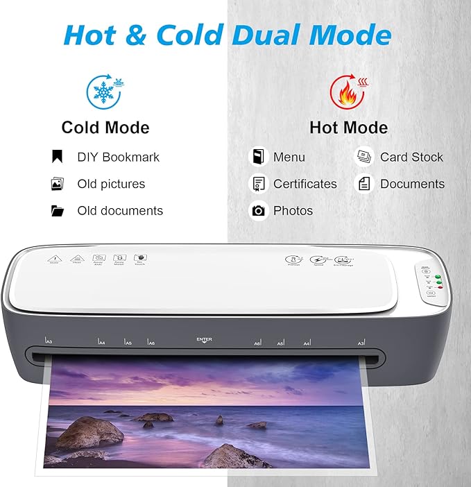 Laminator Machine 13-Inch Thermal Lamination