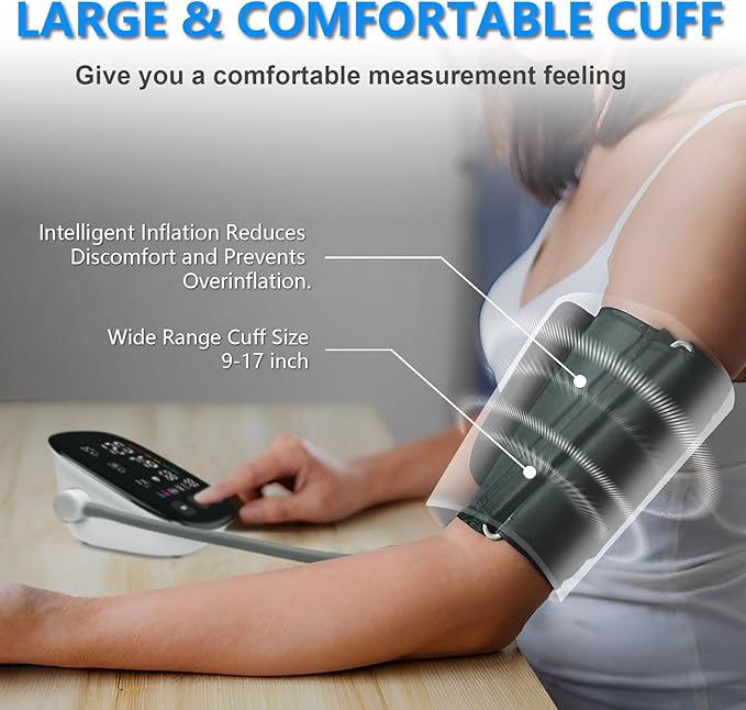 Blood Pressure Monitor, Automatic Upper Arm Blood Pressure Monitors