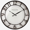 Presentime & Co 21" Farmhouse Series Wall Clock, Vintage Style, Retro Clock