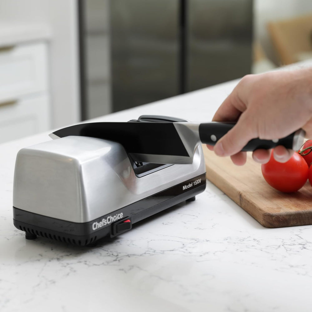 Chef’sChoice 15XV EdgeSelect Professional Electric Knife Sharpener with 100-P...