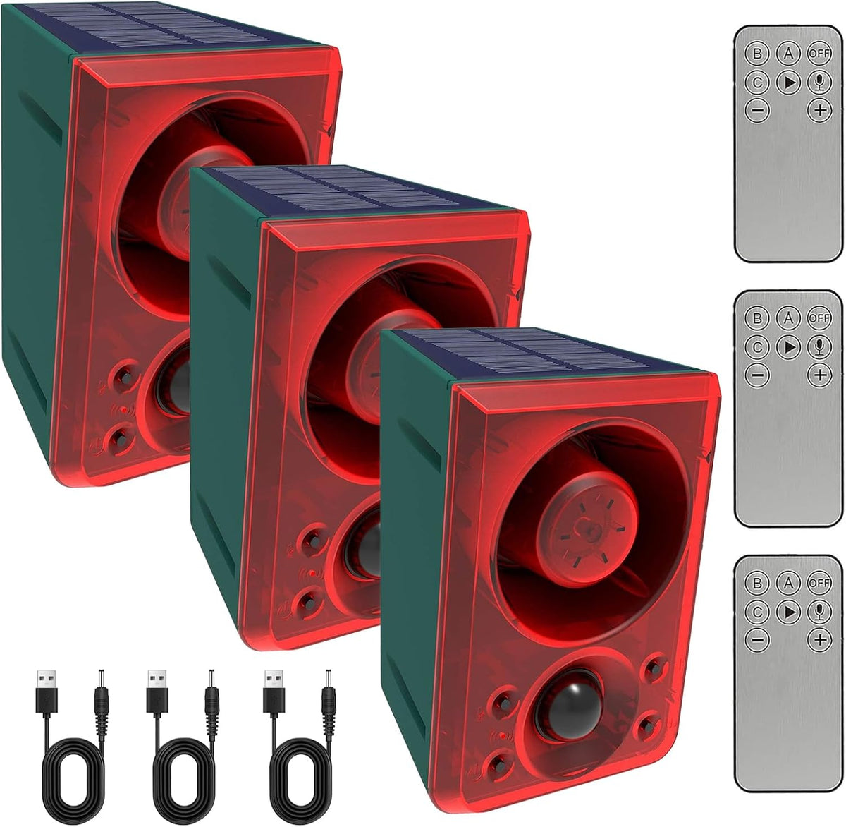 ChunHee Solar Outdoor Motion Sensor Alarm