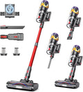 Cordless Vacuum Cleaner, Upgraded 55KPA 650W 70Mins Stick Vacuum