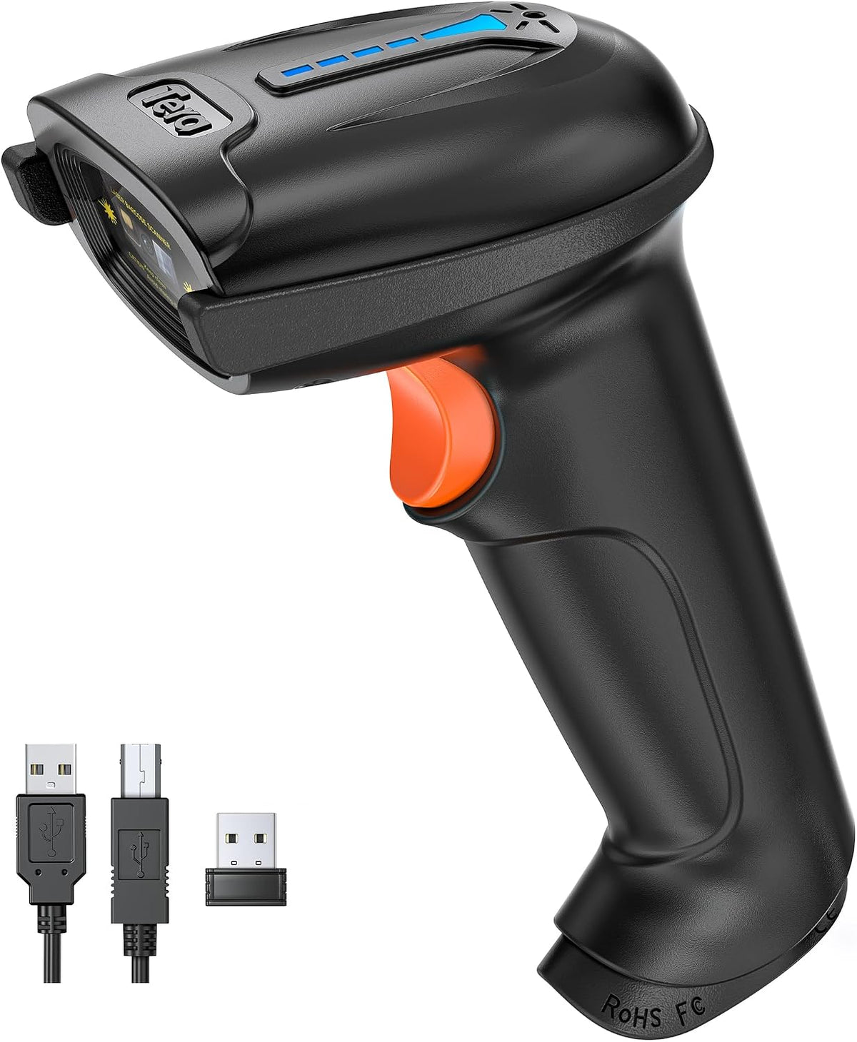 Tera Barcode Scanner Wireless Versatile 2-in-1