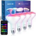 Lepro BR2 AI LED Smart Bulbs (4 Packs)