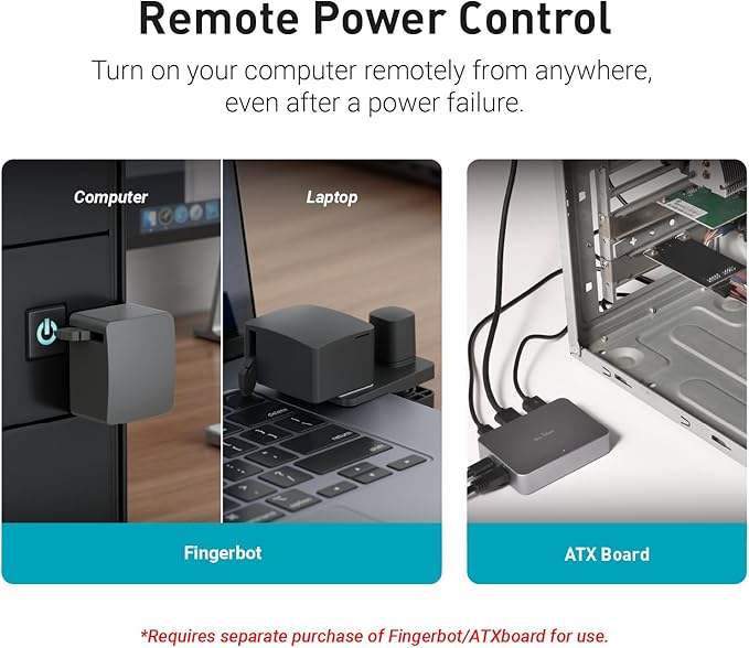 GL.iNet Comet Remote KVM Over Internet, 4K@30Hz Tailscale Support, Remote