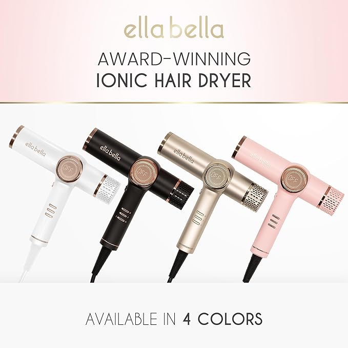 ELLA BELLA® Professional Ionic Hair Dryer