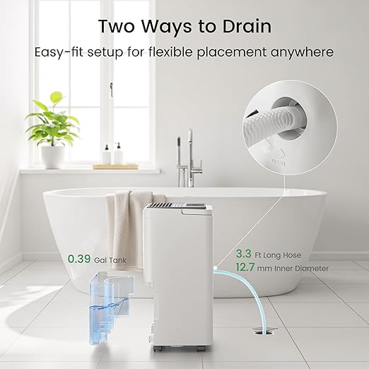 Waykar 2000 Sq. Ft. Energy Star 2025 Dehumidifier