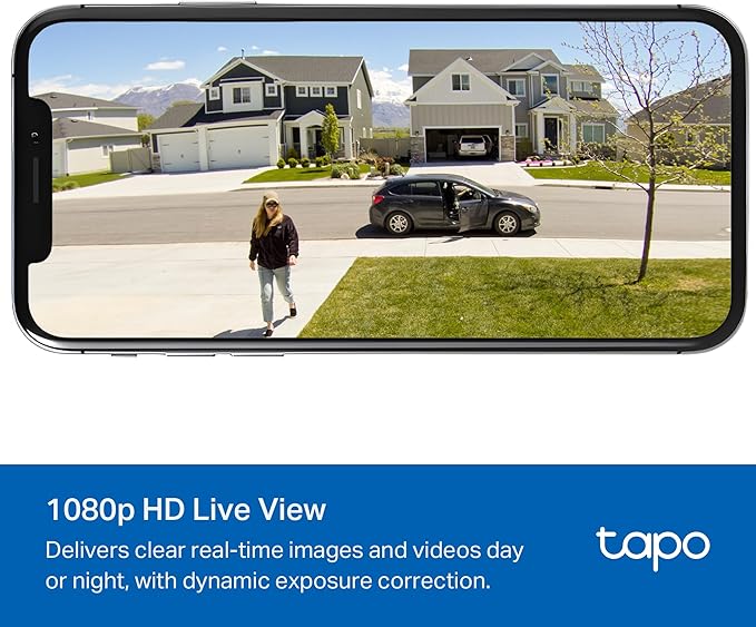 Tapo SolarCam 1080p Outdoor Wireless Security Camera