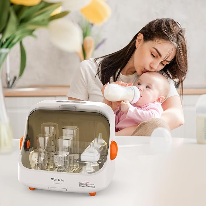 Baby Bottle Sterilizer and Dryer – UV Sterilizer 20L Large Capacity, Hot Air