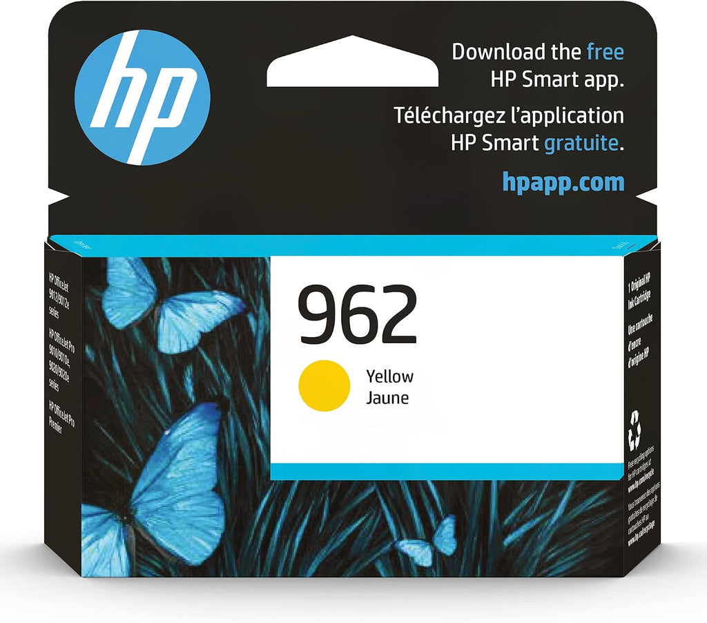 HP 962 Yellow Ink Cartridge | Works