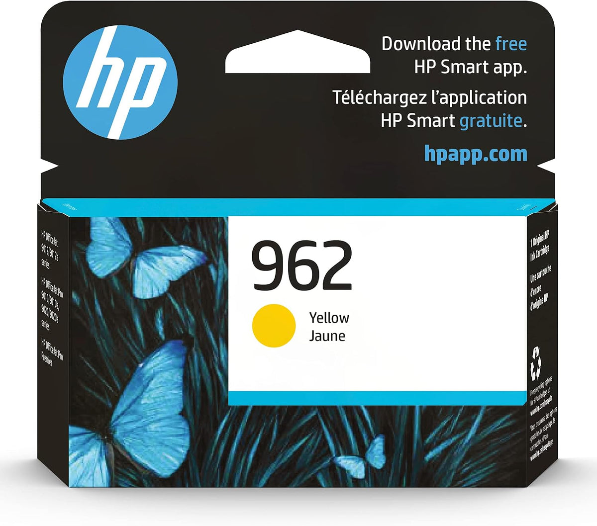 HP 962 Yellow Ink Cartridge | Works