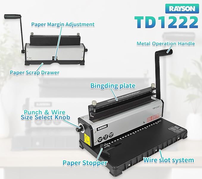 Rayson TD1222 Wire Binding Machine