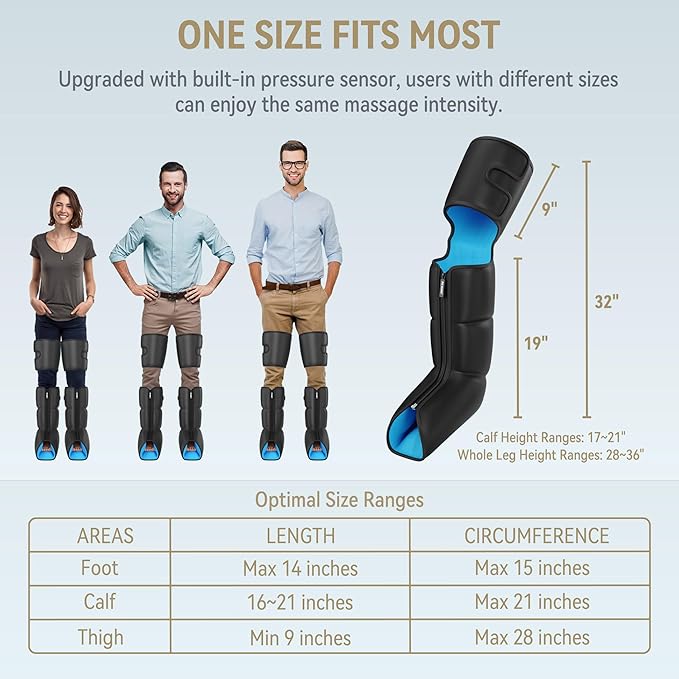 FIT KING Air Compression Leg Massager