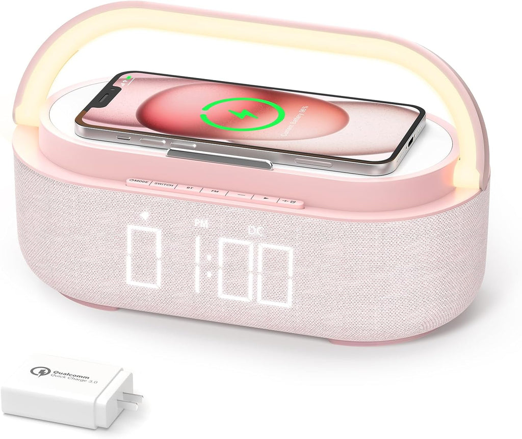 COLSUR Bluetooth Speaker Alarm Clock