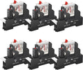 6Pcs 12 Amp Power Relay Switch Electromagnetic
