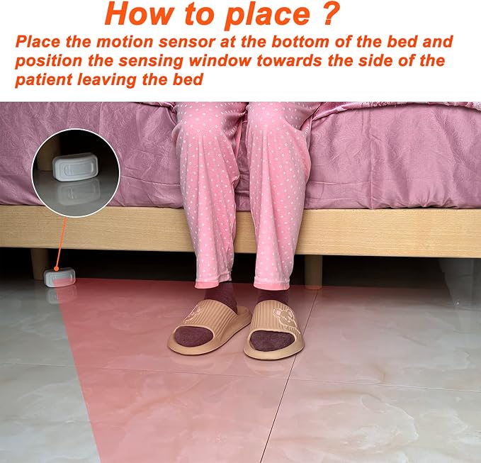 Upgrade Professional Bed Sensor Alarm and Fall Prevention