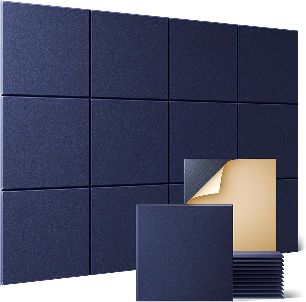 Sonicism 12 Pack Acoustic Wall Panels