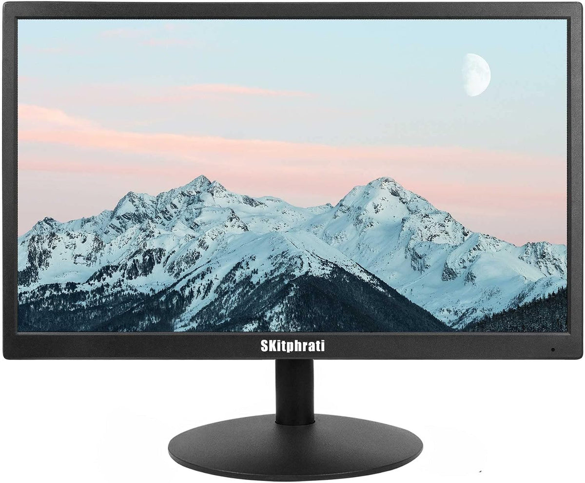 SKitphrati 20" PC Monitor 1600x900 75Hz 5MS HDMI Monitor LED Viewing Angle 95°