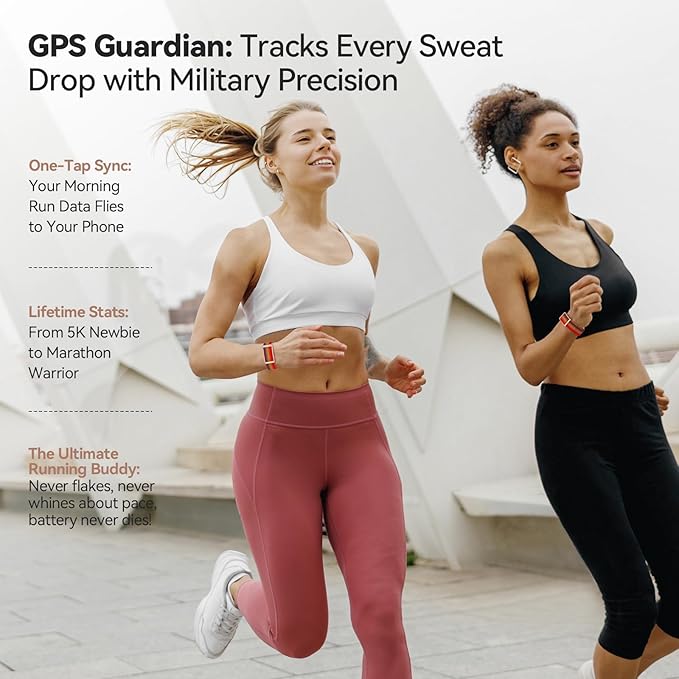 EnergyPort Fitness Tracker, Wearable Health Smart Bracelet Band