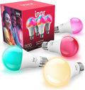 innr Zigbee A19 Smart Bulb, Works (4-Pack)