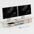 FENSULN Dual‑Tier Monitor Stand Riser