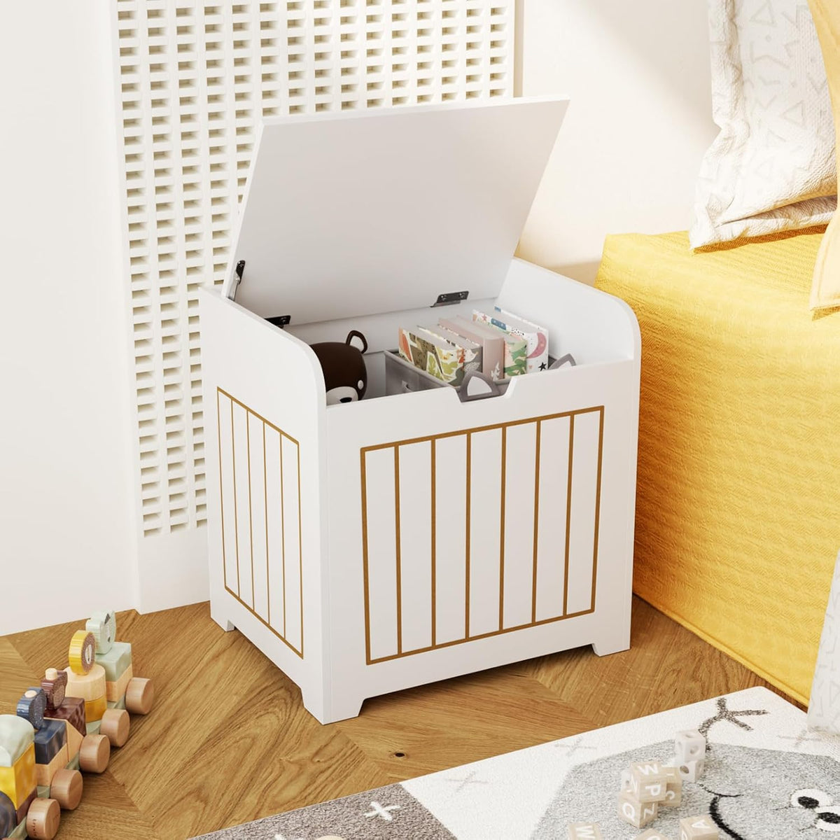 aenuert storage chests, small cube organizer box,wooden entryway showing dimensions