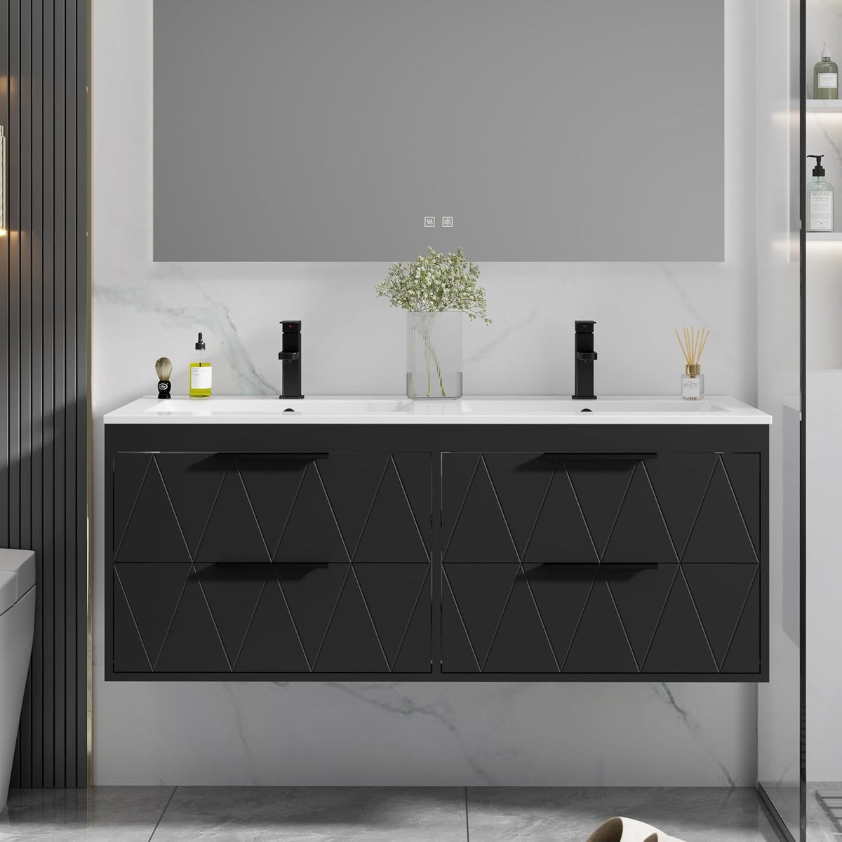 eclife 48" Bathroom Vanities Cabinet
