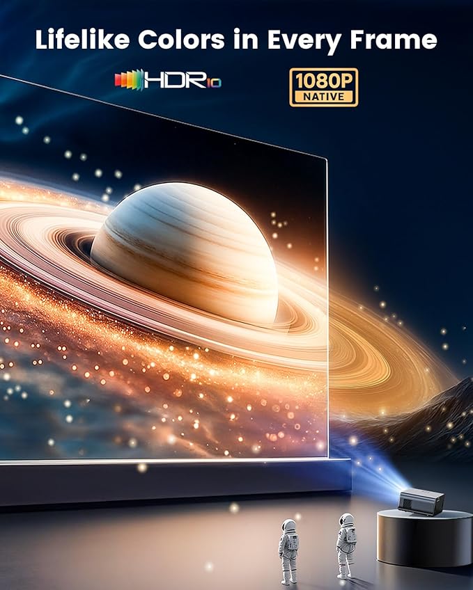 Smart Projector 4K Supported