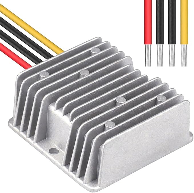 Cllena DC 9V-40V to 24V 6A Automatic Buck Boost Converter Step Down/Up