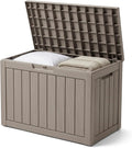 Outdoor Storage Box, 50 Gallon Waterproof Deck Box [Upgraded 3.0]