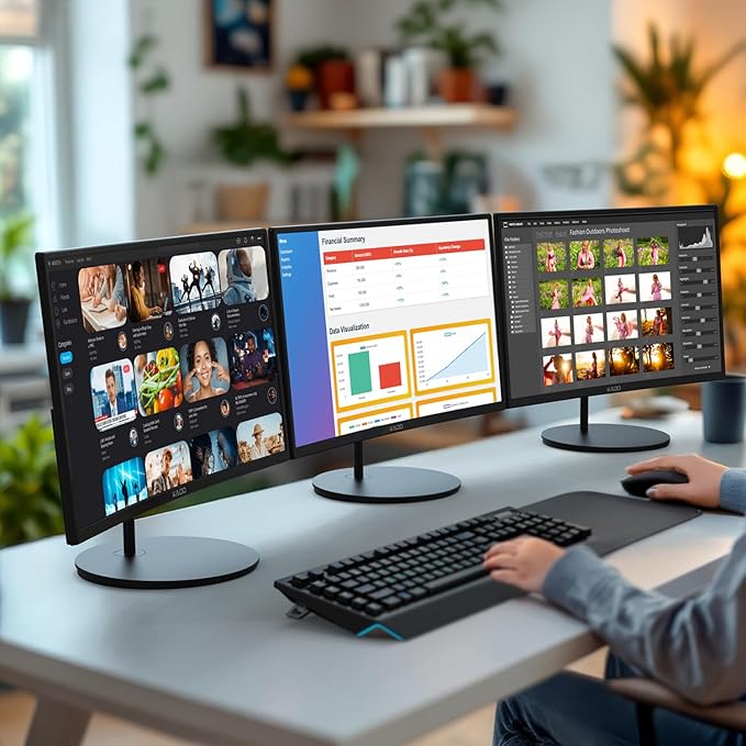 Kado Triple Monitor Setup (3-Pack)
