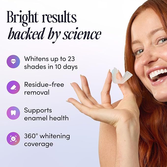 Boca Bella Teeth Whitening U-Wraps – 10 Treatments – 15% Hydrogen Peroxide