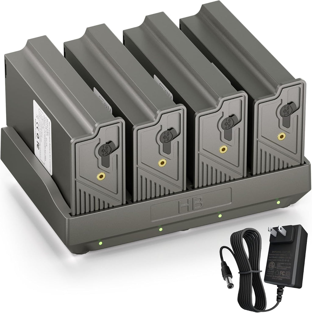Lesaps 4Pack Rechargeable Reveal Lipo Lithium Battery Pack