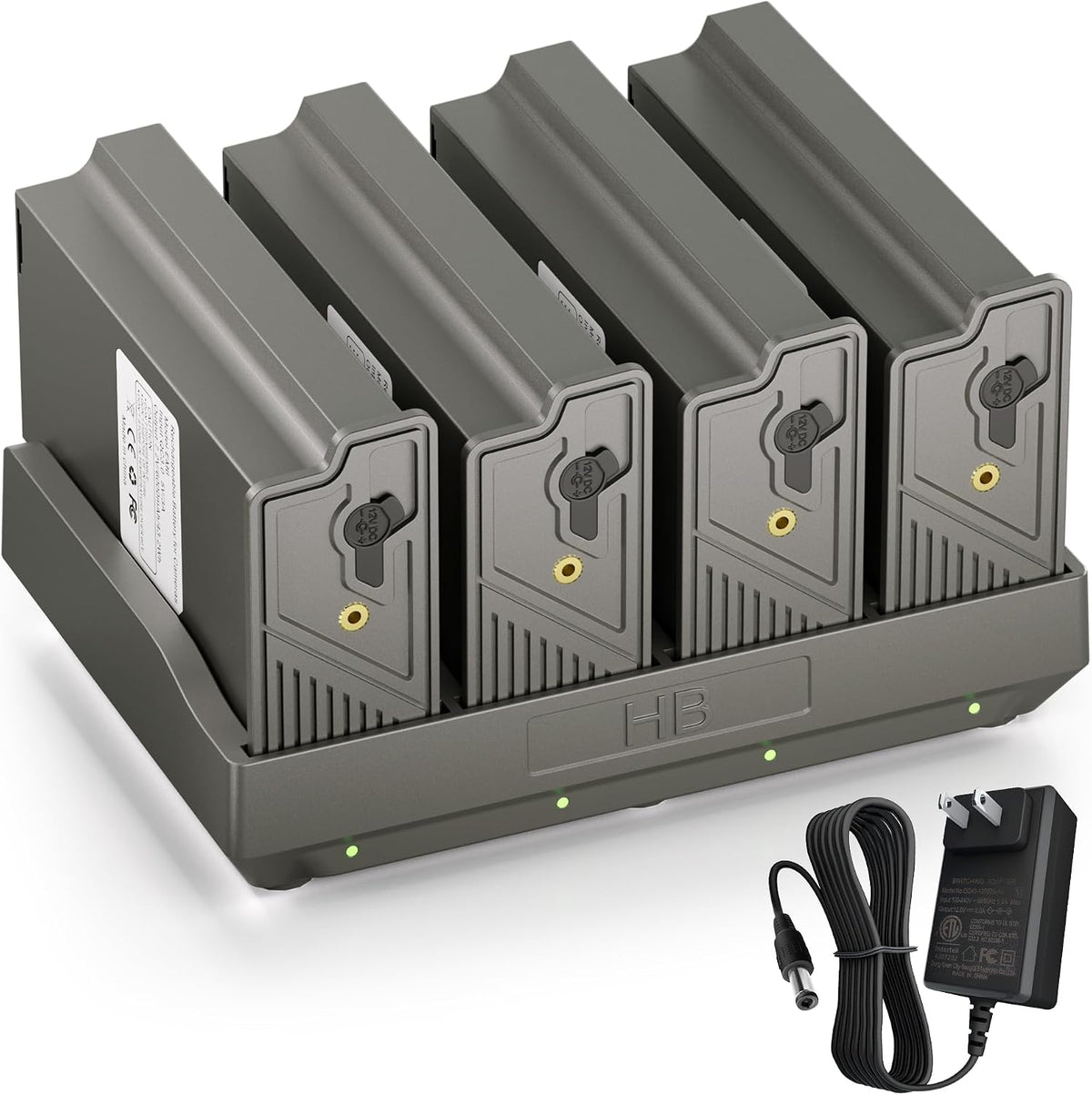 Lesaps 4Pack Rechargeable Reveal Lipo Lithium Battery Pack