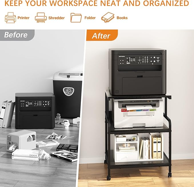 Arbuxzuy Large Printer Stand