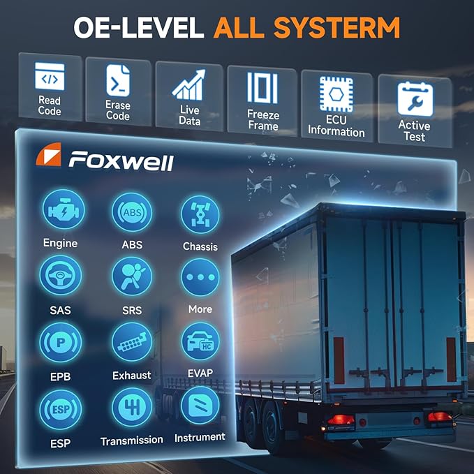 FOXWELL Heavy Duty Truck Scanner