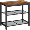 HOOBRO Shoe Bench, 3-Tier Shoe Rack,Industrial Shoe Organizer Storage Bench